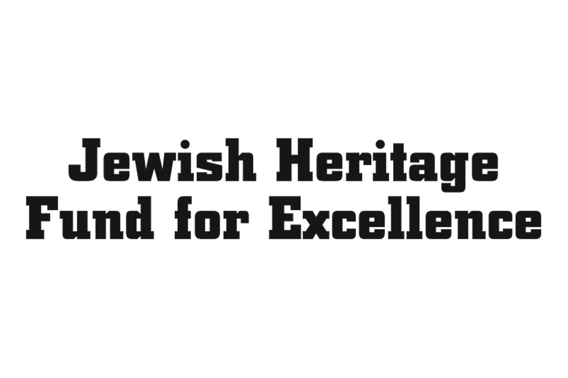 Jewish Heritage Fund for Excellence